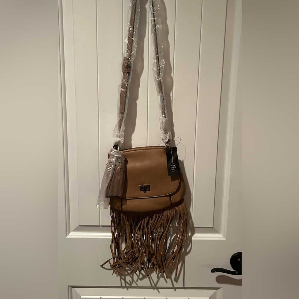 INC International Fringe Crossbody New with Tags.